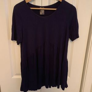 EUC Dark Navy Agnes & Dora Muse Top